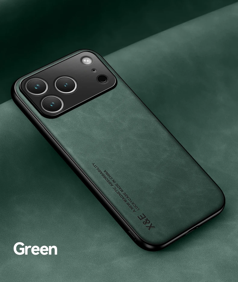 Sleek Ultra-Thin Magnetic Leather Phone Case with Enhanced Protection