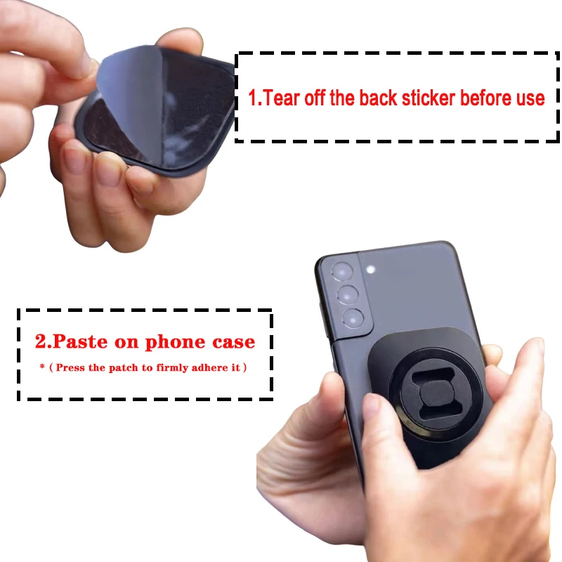 오토바이 클러치 라이딩 네비게이션 용 휴대 전화 스탠드 쿠션 모듈 및 어댑터가있는 고정 휴대 전화 지원