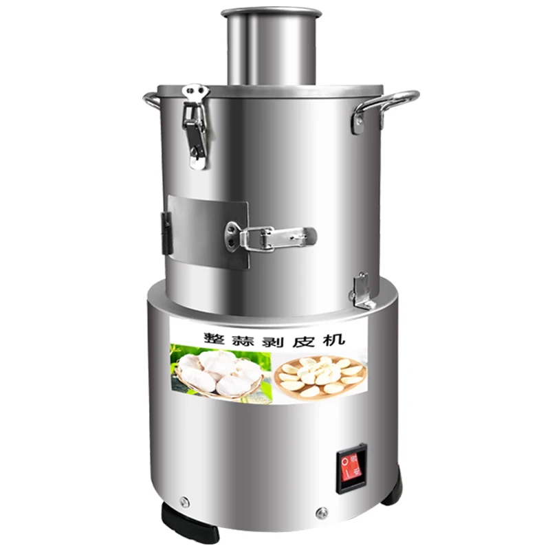 

New Electric Garlic Separator Peeler Stainless Steel Commercial Small Automatic Garlic Shelling Peeling Machine