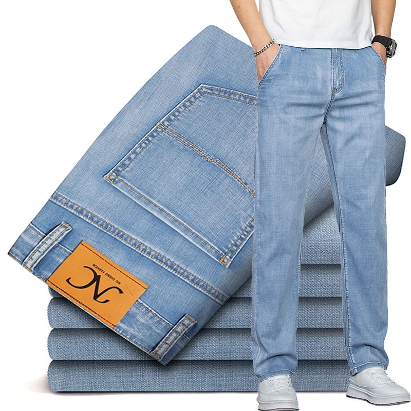 The Latest White Lyocell Casual Pants main image 0