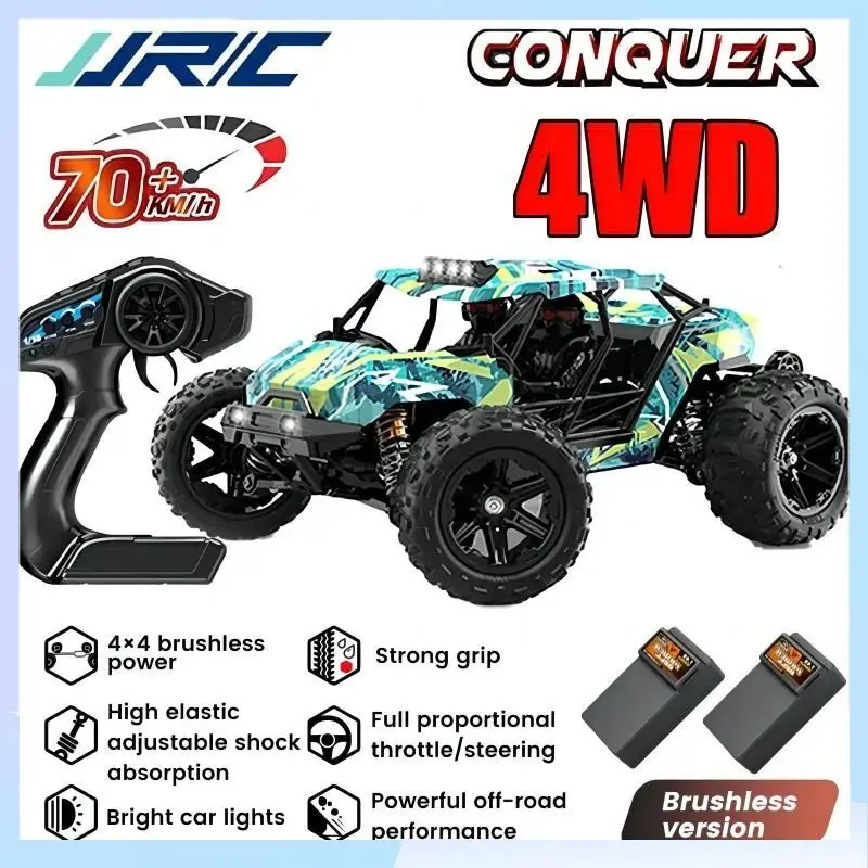 

Автомобильный дирижабьютор JJRC для детей, Камион с монстросом, 1:14, 70 км/ч 50 км/ч, 4WD, с дистанционным управлением
