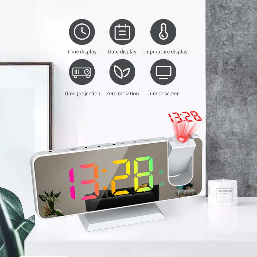 LED-Digital-Smart-Alarm-Clock-Watch-Table-Electronic-Desktop-Clocks-USB ...