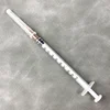 50Pcs Disposable Plastic Syringes with 1ml/2ml/5ml Individually Packaged Sterile 3