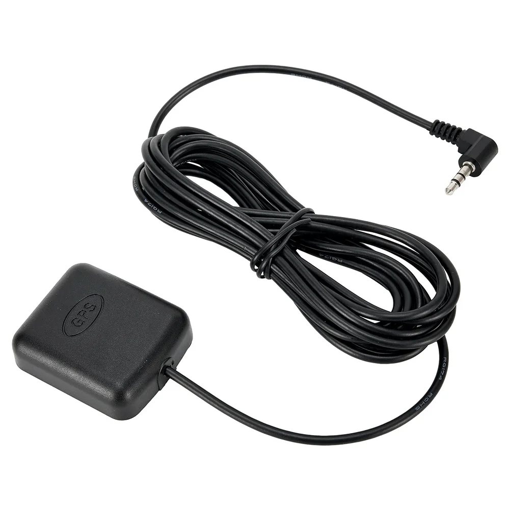 Car GPS Receiver and Antenna Car GPS Receiver Module With Antenna 3.5mm Elbow For Machines With GPS Function For Car Truck SUV Dash Cams Dash