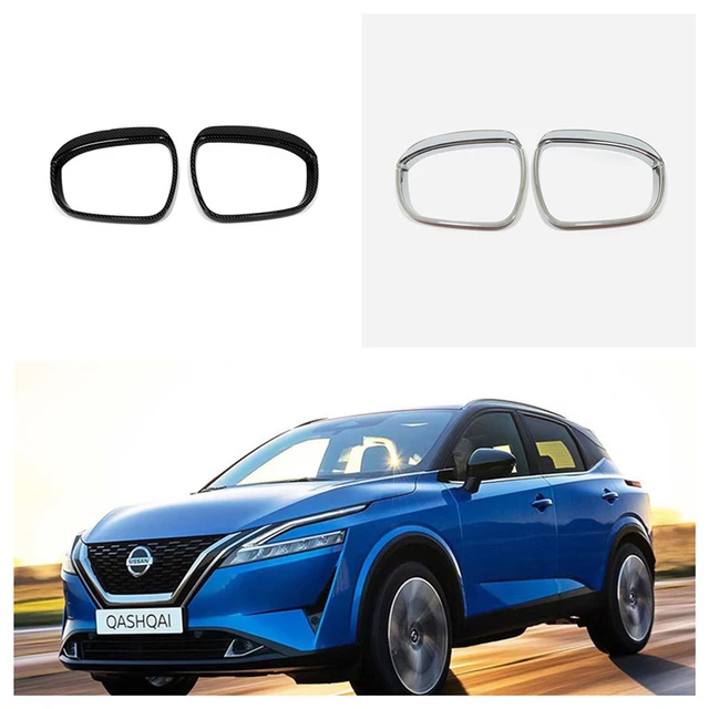For Nissan Qashqai J12 2022 2023 Car Rearview Mirror Cover Rain Eyebrow  Frame Trims exterior car styling - AliExpress