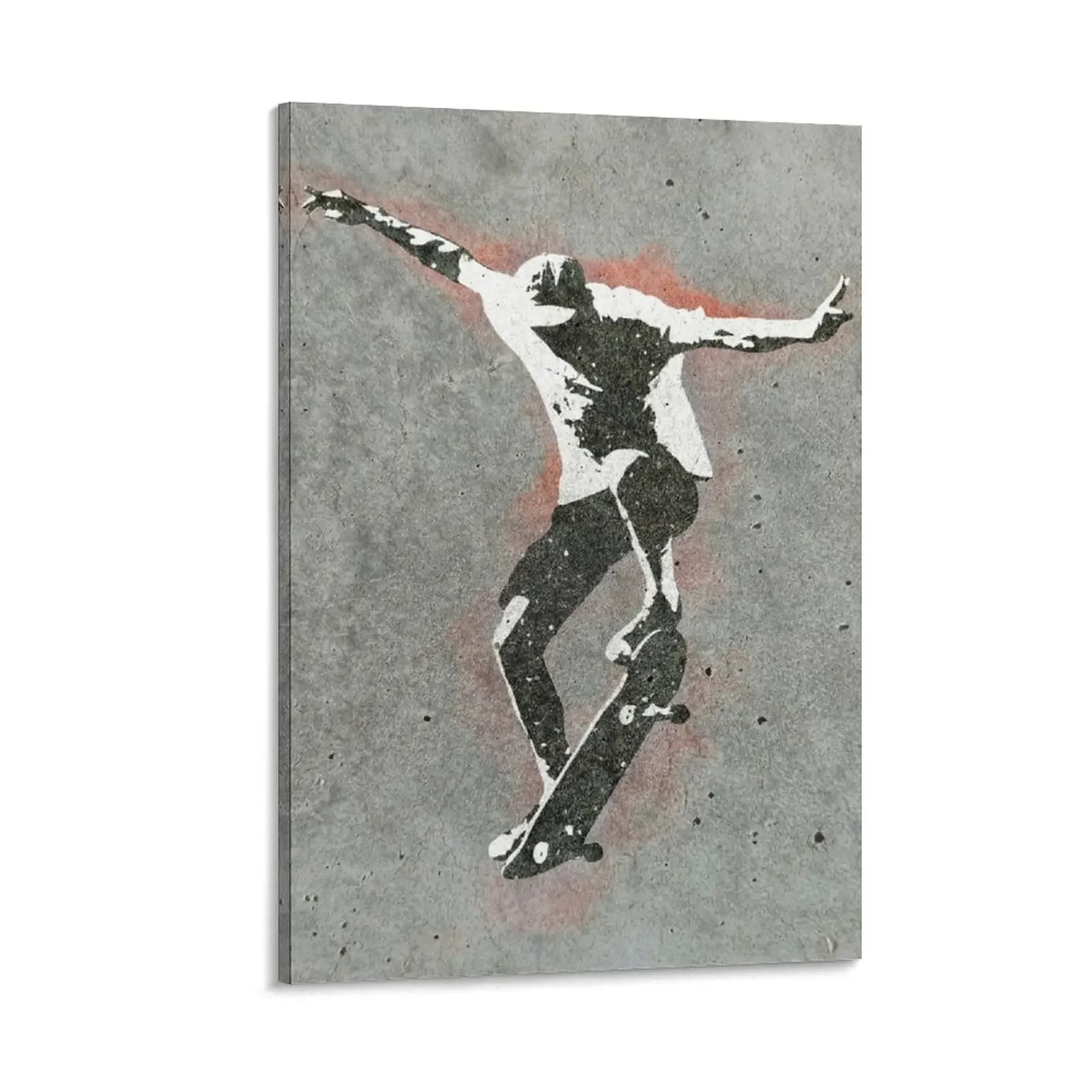 

Skateboarder Street Art A2 Poster Canvas Painting art room decoration accessories art mural