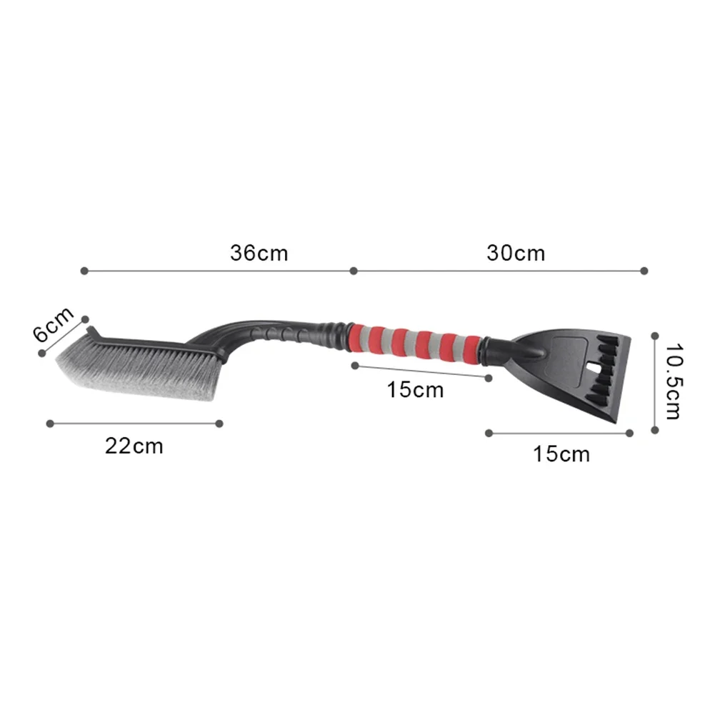 Multi-purpose car cleaning brush Deicing shovel Removable snow shovel dust windshield retractable