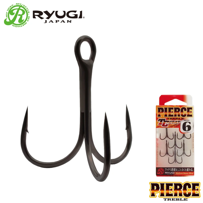Japan Ryugi Treble Hook Bass Fishing Lures Competition Level Fishing