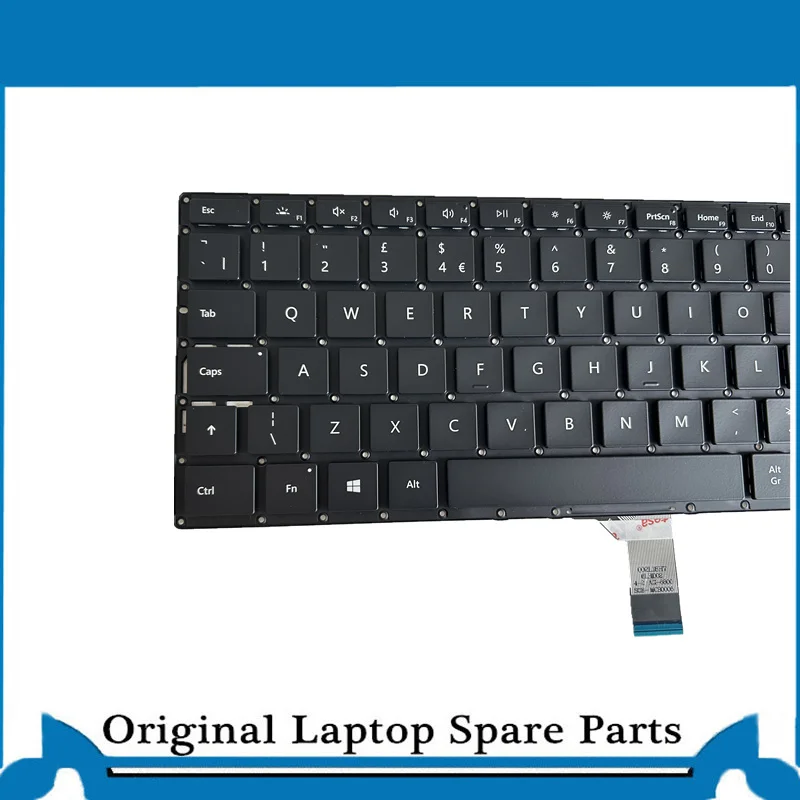 Teclado para Microsoft Surface Laptop Preto Reino Unido Layout Original Laptop Teclado 1868 1958 1950 1868 1950 13.5 Polegada 15 Polegada - Imagem 4