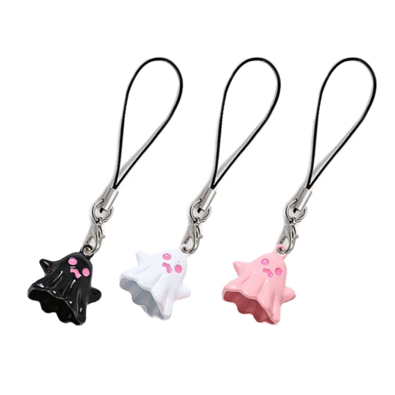 

Phone Charm Strap Keychain Spooky Keychain Lanyard String Halloween Spooky Keychain Lanyard Y2K for Women Girl