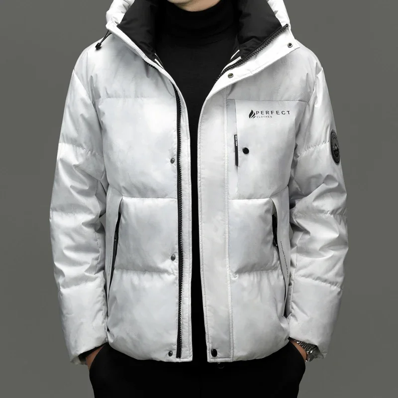 thumbnail image 1 of Ropa de diseñador para hombre, chaqueta de plumón ligera con relleno de pato para hombre, chaquetas de invierno de lujo para hombre 2024, abrigo acolchado para hombre, 1 of 5