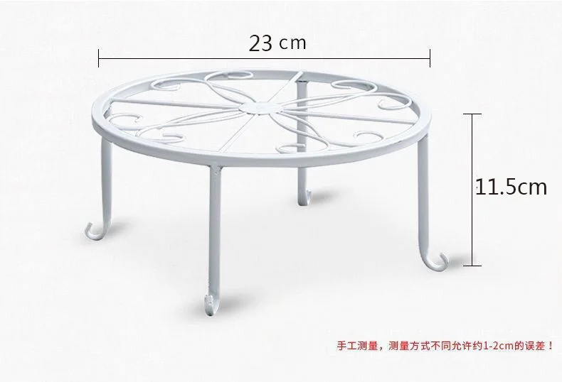 Iron Plant Stand with Saucer 3