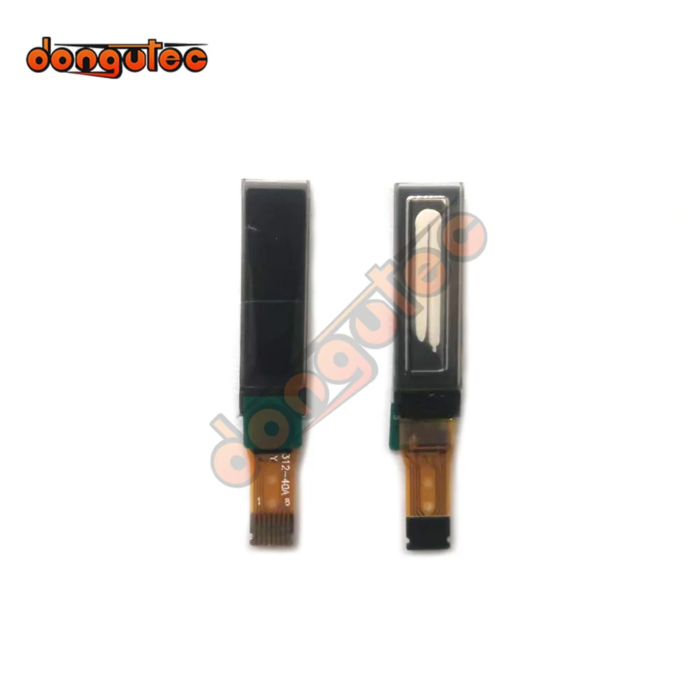 0.69 inch 8PIN Small White OLED Screen 96*16 SSD1312