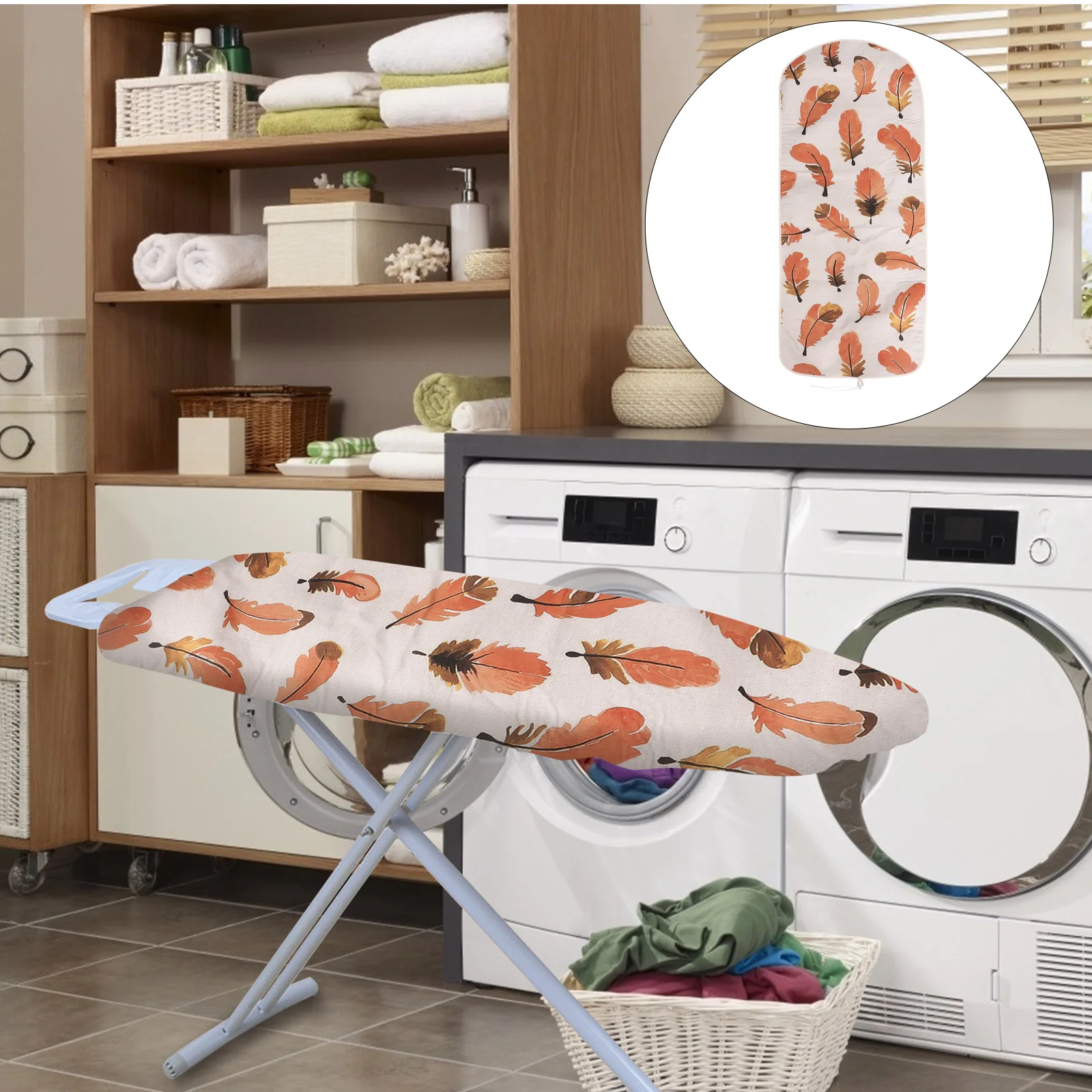 

Pink Pattern Toilet Cubicle Legs Heat-resistant Large Digital Printing Insulation Cover