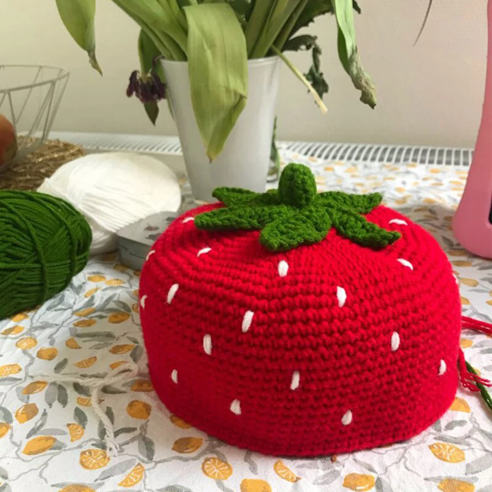 5 Strands Of Milk Cotton Thread Baby Yarn Ball Hat Blanket Doll DIY Crochet Thread Medium Thick Hand Woven Material Bag 6