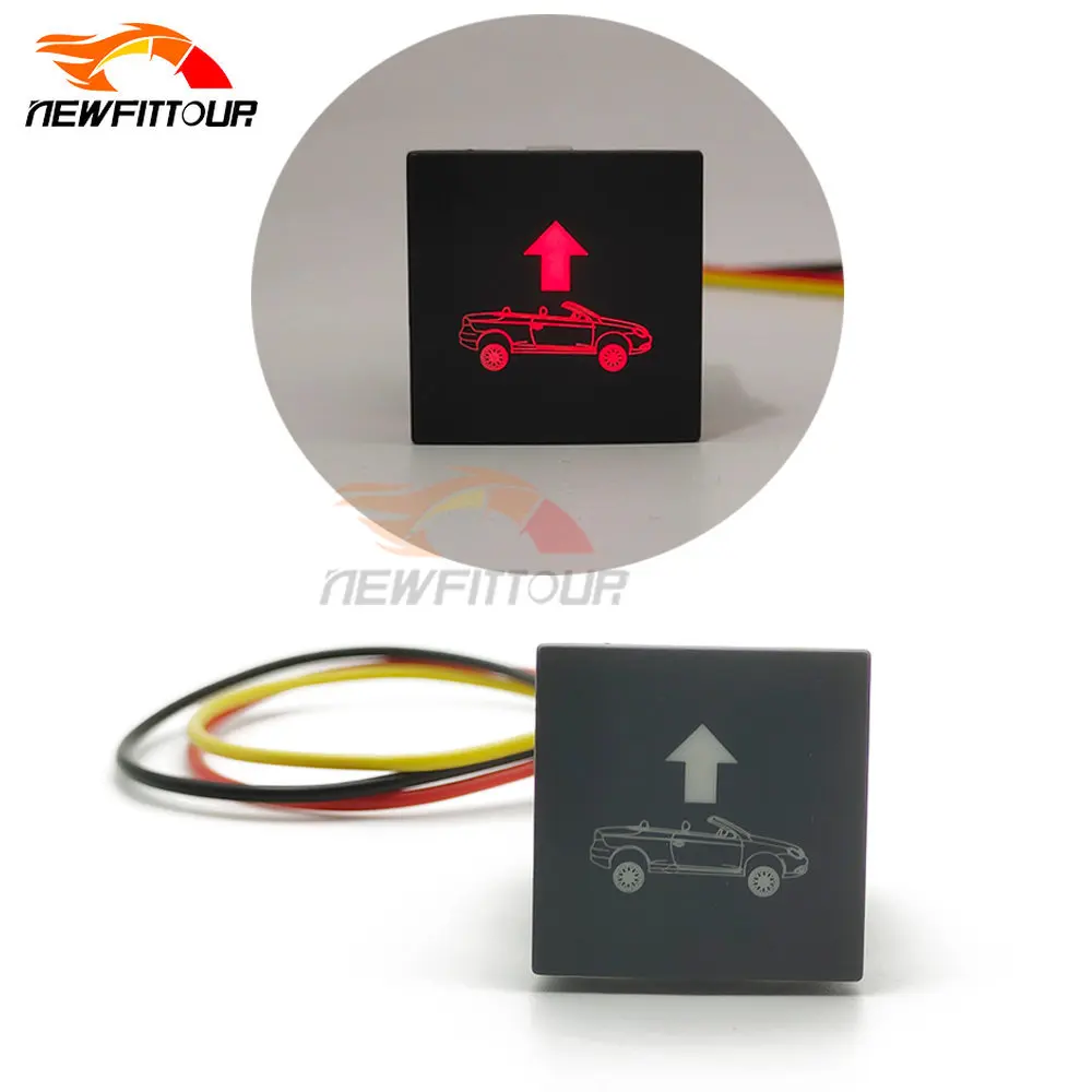 

For VW Golf 6 Jetta MK5 Caddy EOS Scirocco LED DRL Light Packing Radar Power On Off Front Fog Light Mirror Heating Switch Button