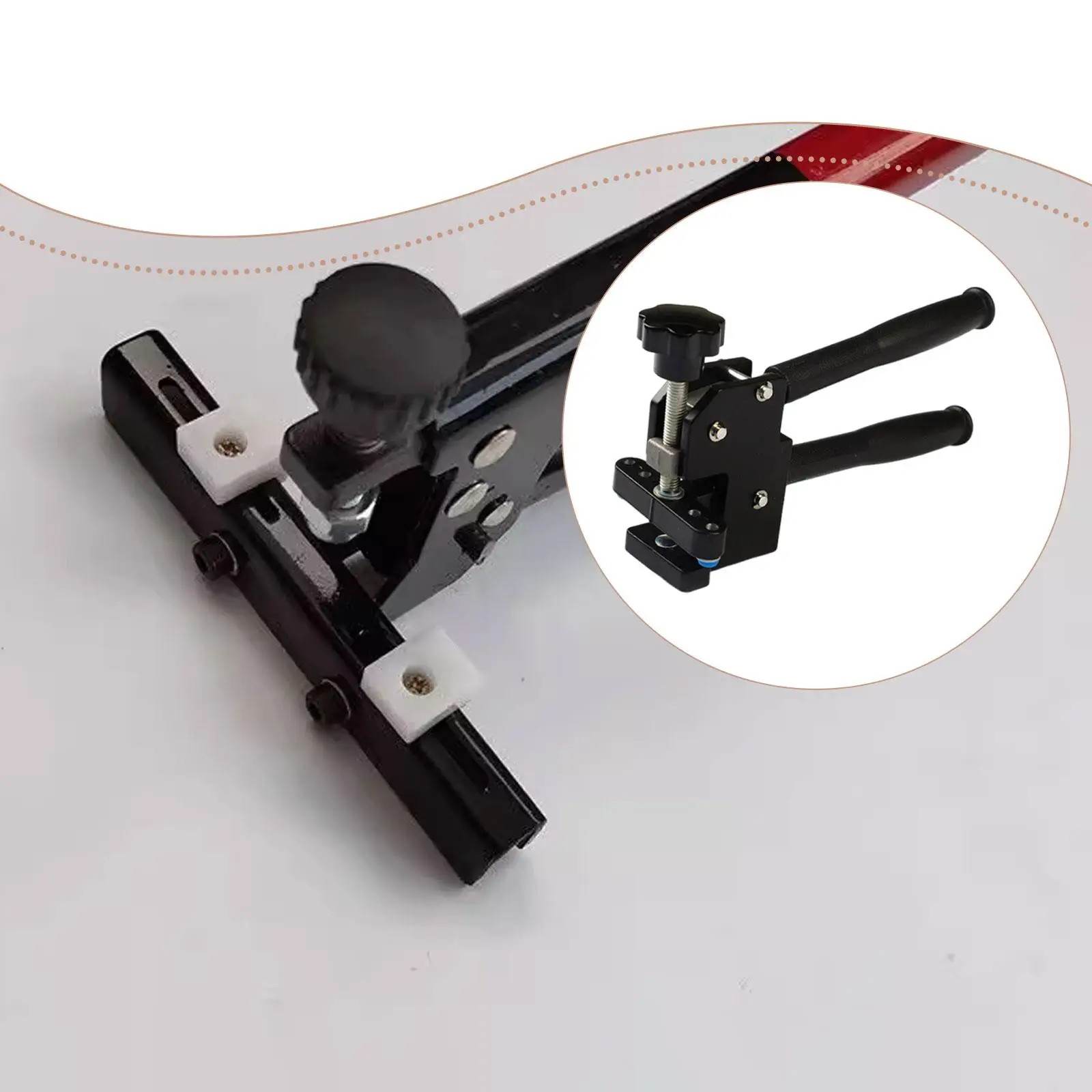 Tile Glass Ceramic Material Separation Pliers Ergonomic Handle Professional 23cmx8cm Multifunctional Breaking Tool Heavy Duty