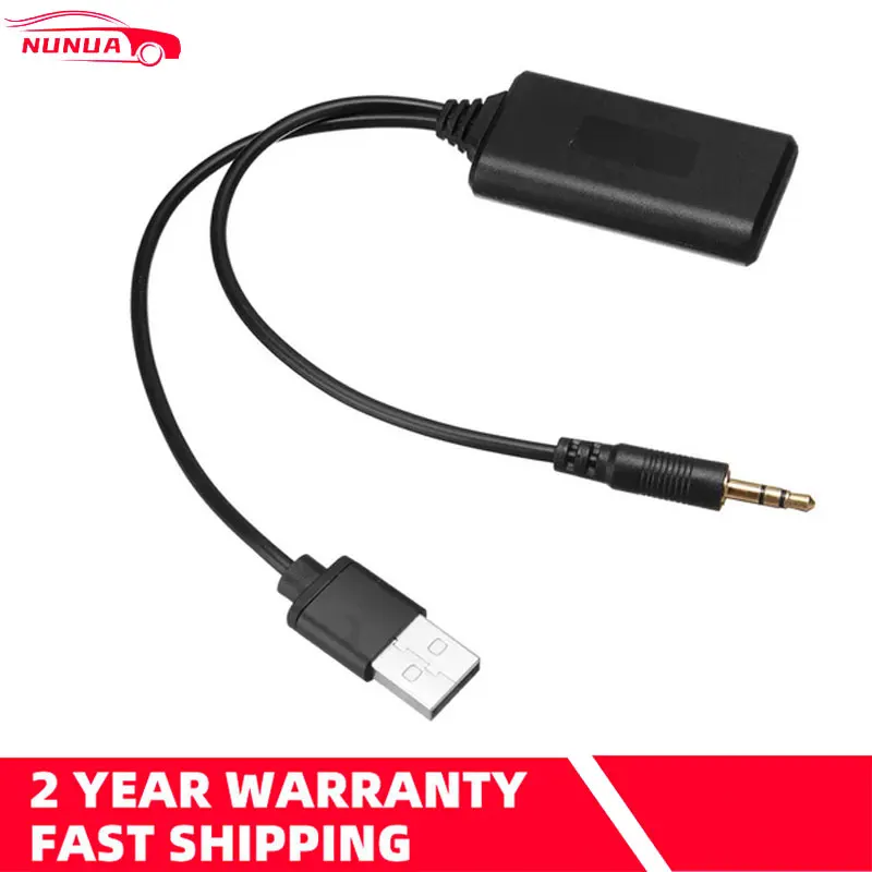 

Car Wireless Bluetooth-Compatible Module Music For Bmw 3.5Mm Aux Interface Adapter USB Audio Auxiliary Receiver E90 E91 E92 E93