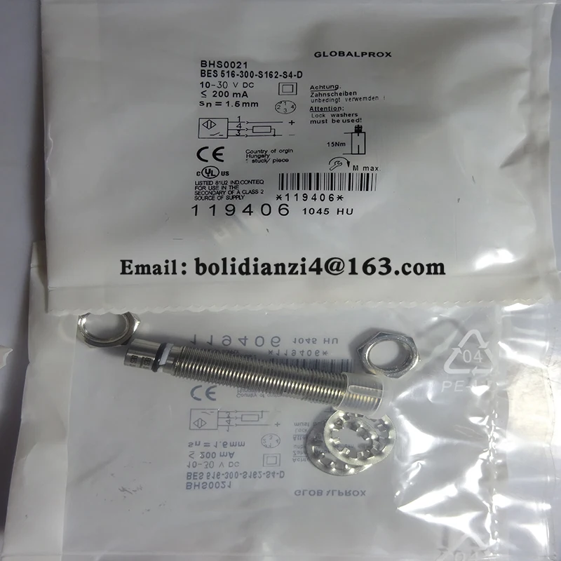 Новый датчик для бесконтактного переключателя BHS0021 BES 516-300-S162-S4-D в наличии