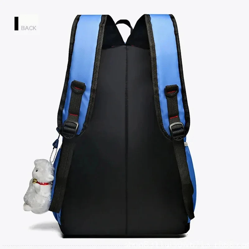 School Bags 2024 New High Capacity Girls' Schoolbag Middle School Students' Decompression Backpack Waterproof High Capacity