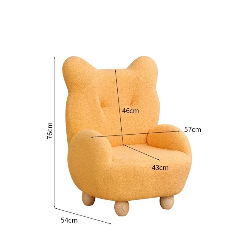Child Sofa Chairs Children's Armchair Kids Couch Toddler Bean Bag Puff Room Furniture Reading Canape Enfants Baby Lounger JGY