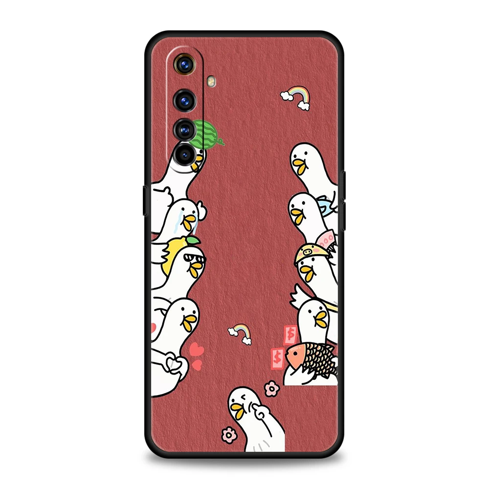 Cartoon Cute Goose Game Phone Case - Shockproof Silicone Shell