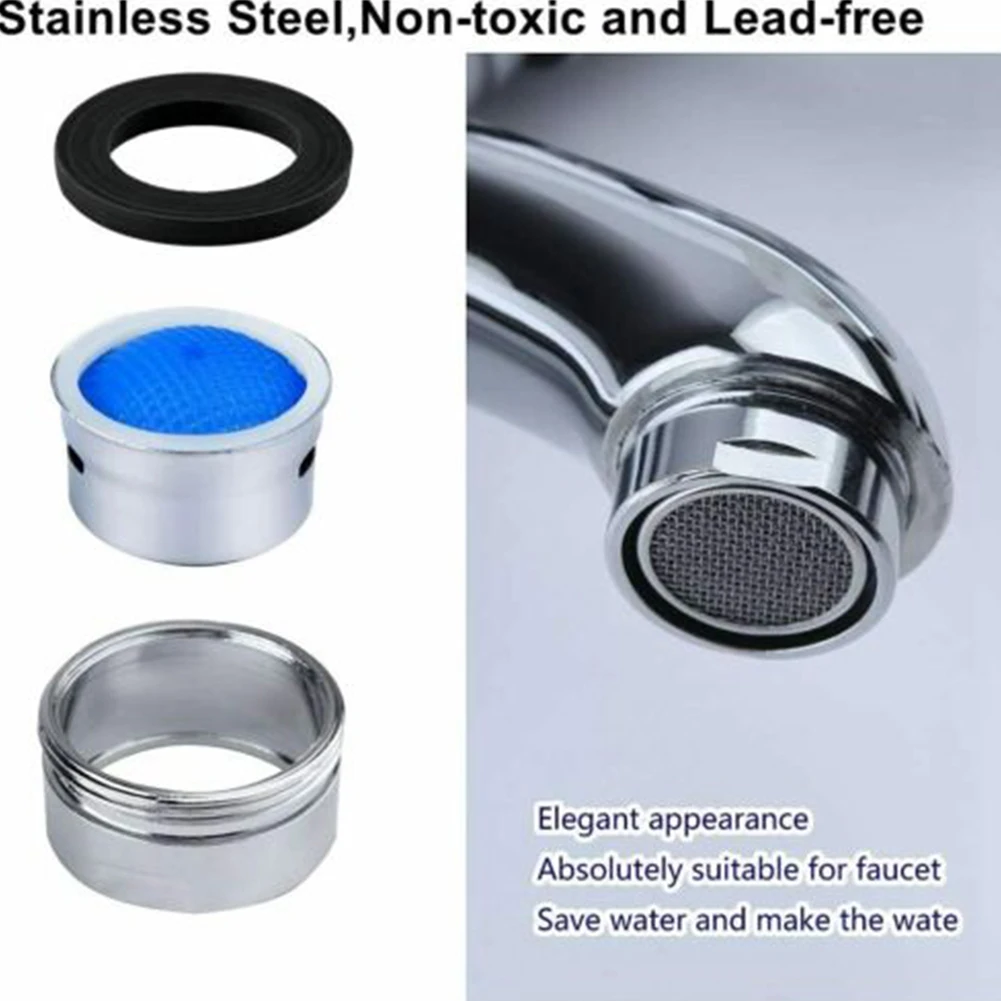 Faucet Aerators Water Tap Sieb Mixing Nozzle Wrench Perlator Regulator M24 Parts Element 5 Pcs faucet aerator