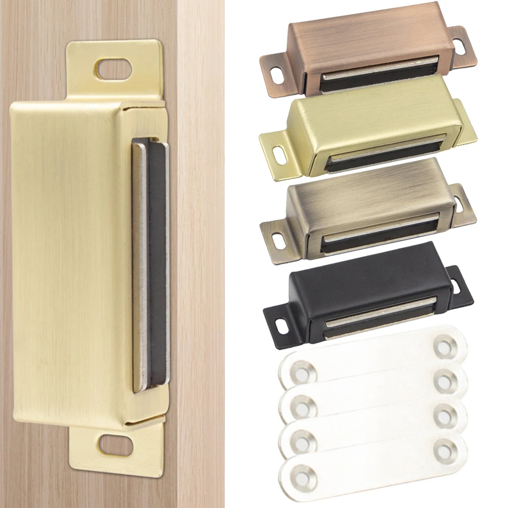 

Cabinet Magnetic Catch Balcony Bathrooms 40 Lbs / 20kg Extra Strong Pull Long Lasting Durability Stainless Steel