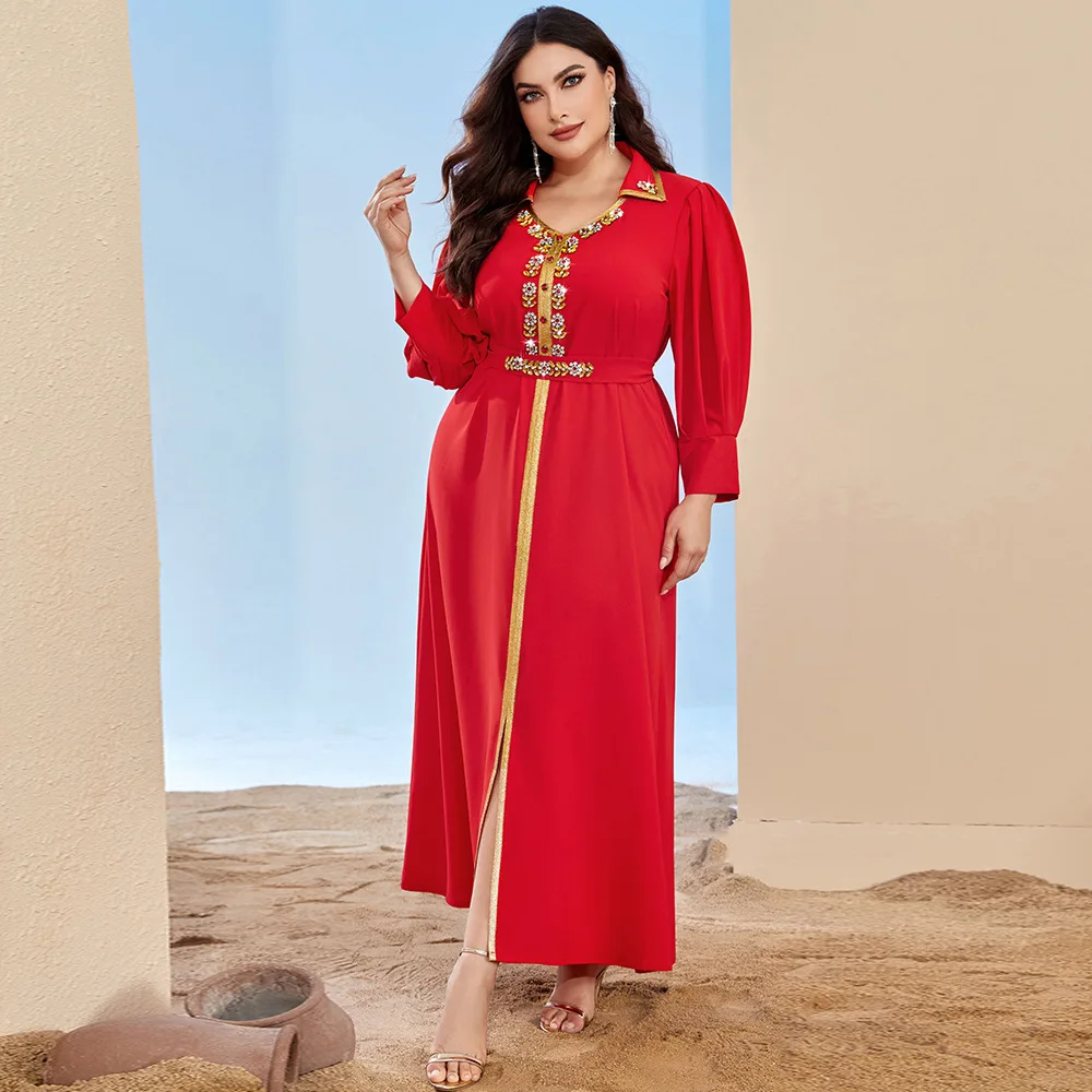 

Abaya Dubai Muslim Dress Luxury Ramadan Kaftan Islam Kimono Robe Women Caftan Marocain Party Long Dresses Abayas Femme 2024