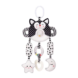 Columpios para bebés de 0 a 12 meses, juguetes en espiral para bebés, juguetes para cochecito de coche, sonajeros para recién nacidos, sonajero, Pearl