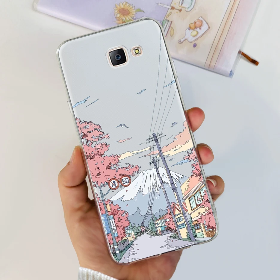 Luxury Painted Soft Slim Phone Case Cover Bumper