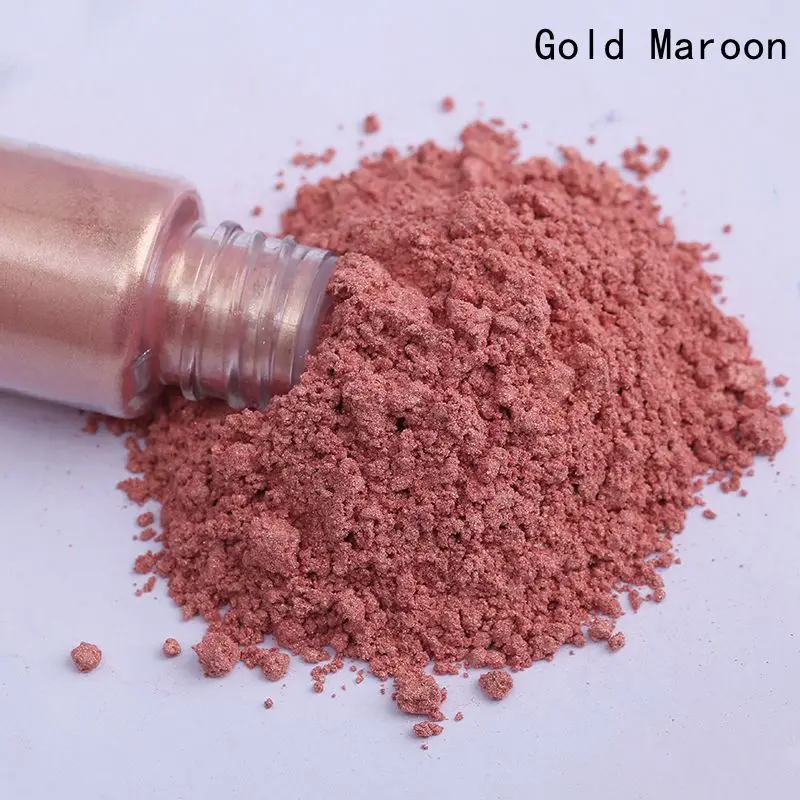 Purple Natural Mica Powder Pigments for DIY Art and Crafts - 25ml Shimmering Resin and Nail Gel Enhancer