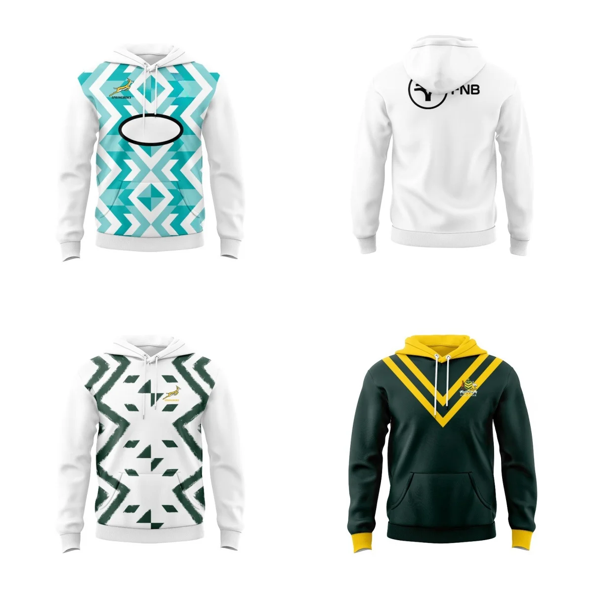 Nike South African Springboks/Kangaroo home and away jerseys men's new/high-quality rugby jersey