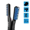 Hair Straight Brush Beard Comb Men Women Anti-scald LCD   Brushes Ceramic Roll Hot Combs ener 360 Rotatable 3
