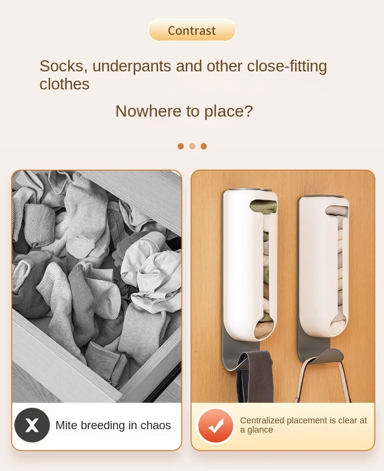 Innovativer Wand-Plastiktüten-Spender-Organizer für Küche und Zuhause-einfacher Zugang, saubere Organisation und platzsparend – Detail 4