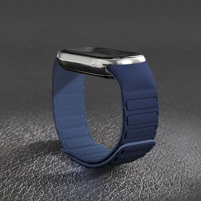 Magnetic Loop Silicone Sport Wristband - Universal Fitness Tracker Accessory Bracelet