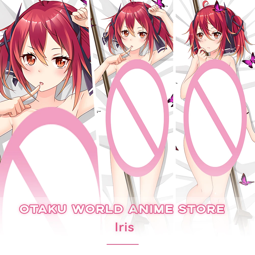 

Shikkakumon No Saikyokenja Dakimakura Iris Anime Otaku 2-Side Printed Waifu Decor Hugging Body Pillow Case Cushion Pillow Cover