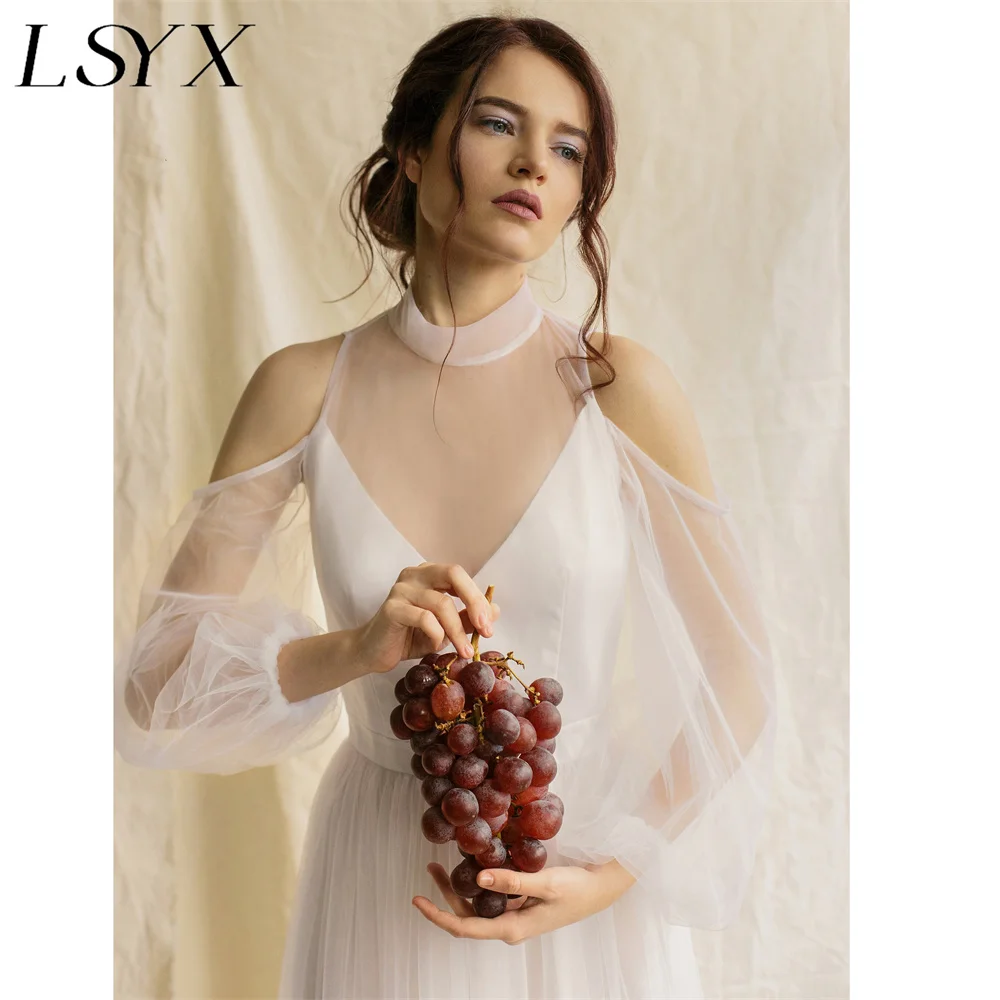 Рисунок 3 - Женское свадебное платье с открытыми плечами LSYX