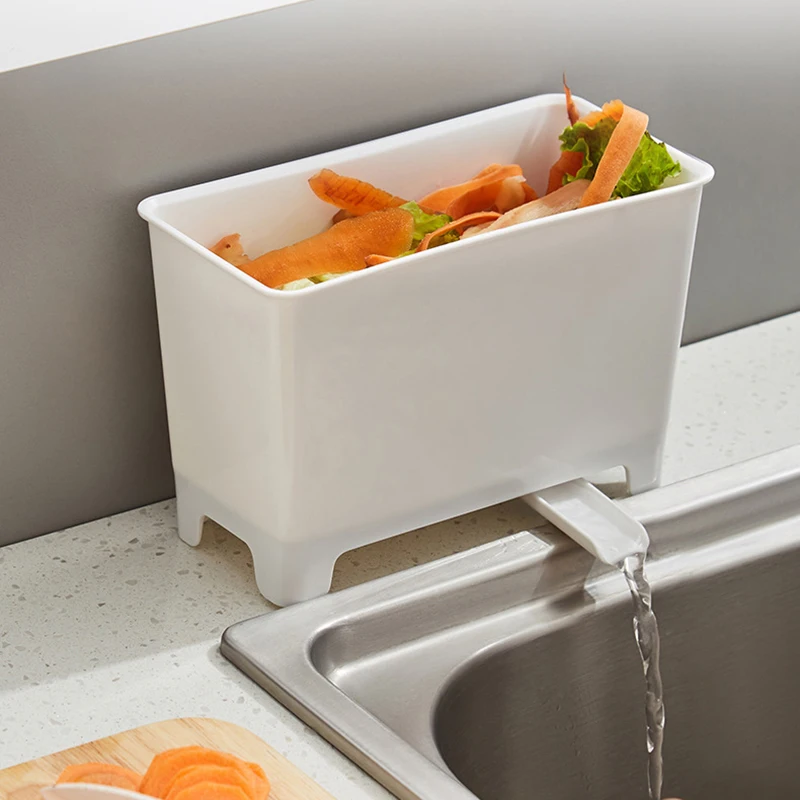 Küchen Spüle Sieb Küchen Zubehör Abfluss Obst Gemüse Abtropffläche Schwamm Rack Lebensmittel Rückstände Aufbewahrung Sbox Suppe Filter Müll_voghion.com
