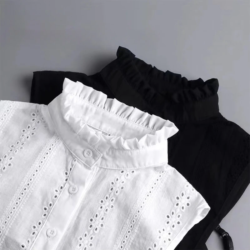 Colletto Finto Da Donna Colletto Di Camicia In Pizzo Falso Decorazione Camicetta Abo Maglione Staccabile Colletti Falsi Accessori Di Abbigliamento Di Moda