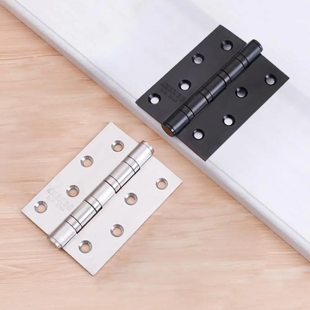 100mm / 4inch Thickened Stainless Steel Silent Folding Hinge for Wooden Door / Furniture Flap Hinge Counter