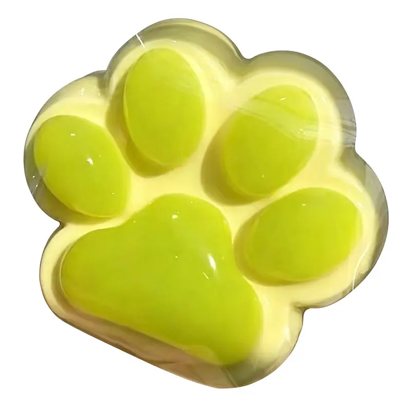 Cute Paw Soft Jelly Feel Decompressing Stress Relief Slow Rebound Squishy Toys Xmas Gifts For Adults Cat Claw_voghion.com