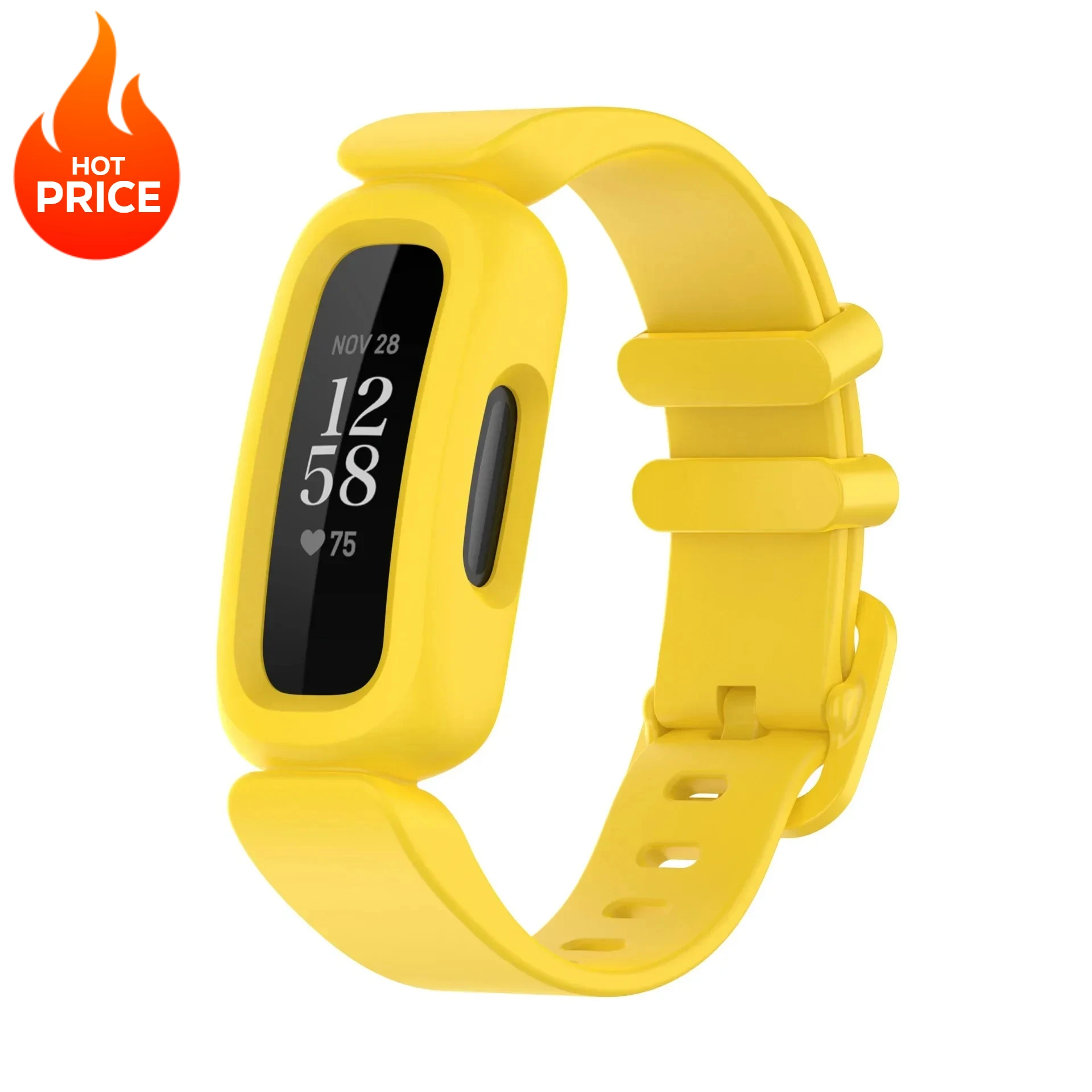 Soft Silicone Replacement Wristband for Kids - New Strap for Fitness Tracker Watches