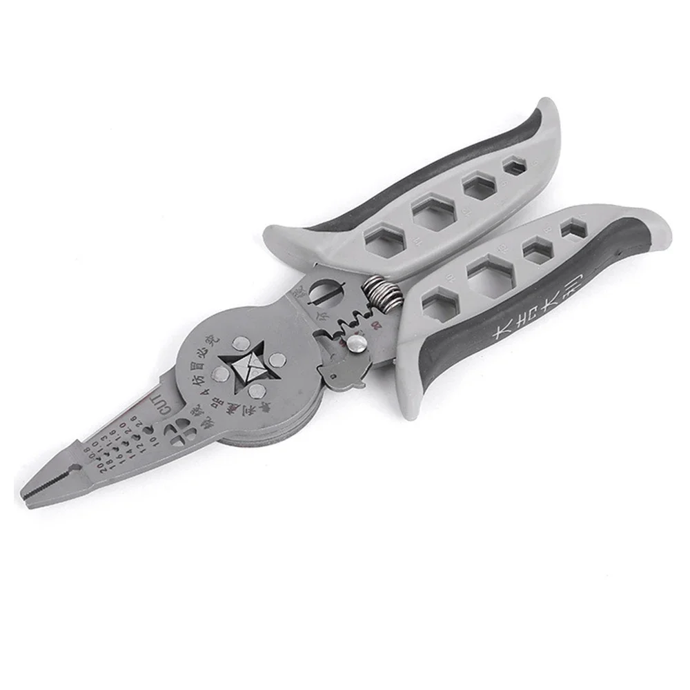 Versatile Multi-functional Crimping Pliers for Wire Processing and Terminal Crimping