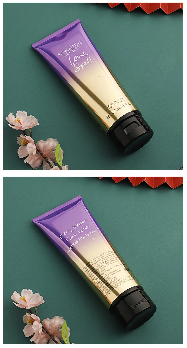 236ml Victoria Fragrance Women's Body Lotion Moisturizes and improves the dryness of skin Skin care