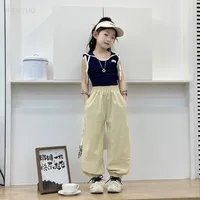 Pantalons d'été pour enfants de 2 à 12 ans, fins et respirants, pour garçons et filles, à séchage rapide, anti-moustiques, pantalons de sport pour jogging, nouvelle collection 3