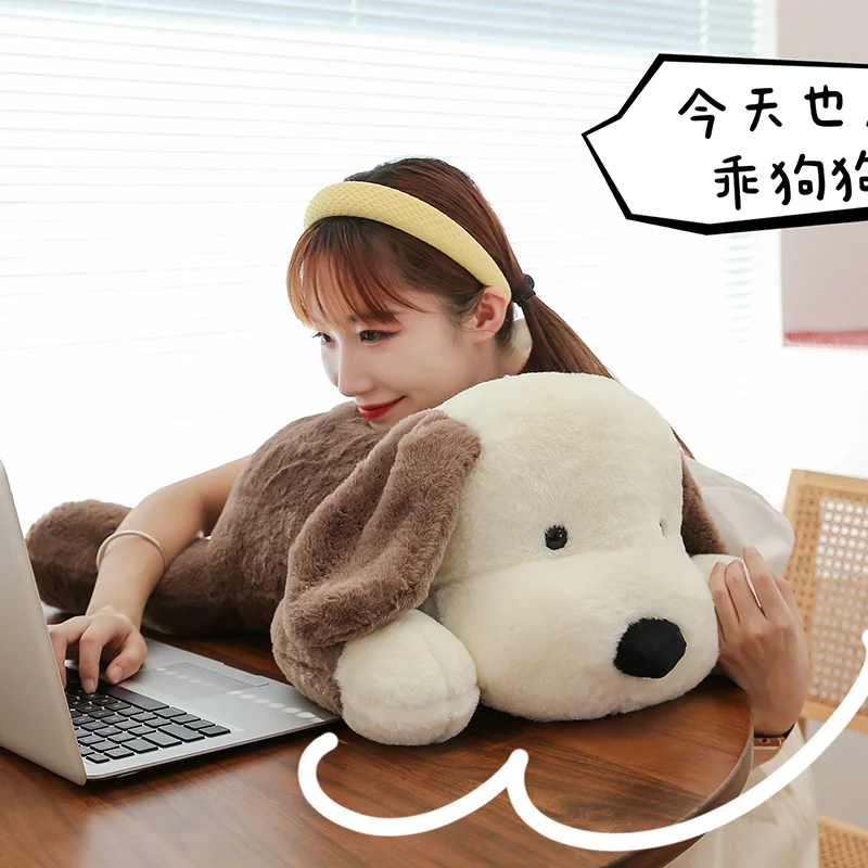 

Симпатичная кукла-собака, плюшевая игрушка, подушка, щенок, кукла для сна, Детская кукла, подарок на день рождения, девочка