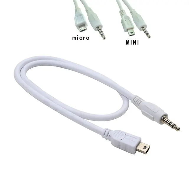 Adaptateur audio mini USB - Jack 3,5 mm HTC - Câble téléphone portable -  Achat & prix