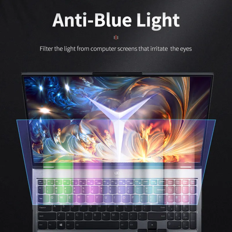 Adequado para para Luz Anti-azul Filme Macio Temperado Lenovo Laptop Filme 2023 2023 Legion Pro Pro 16 Gen Legion 5 - Imagem 6