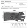 1 Pair Compression Arthritis Gloves Rehabilitation Semi-finger Gloves Hand Brace Nonslip Therapy Wristband for Joint Pain Relief 6